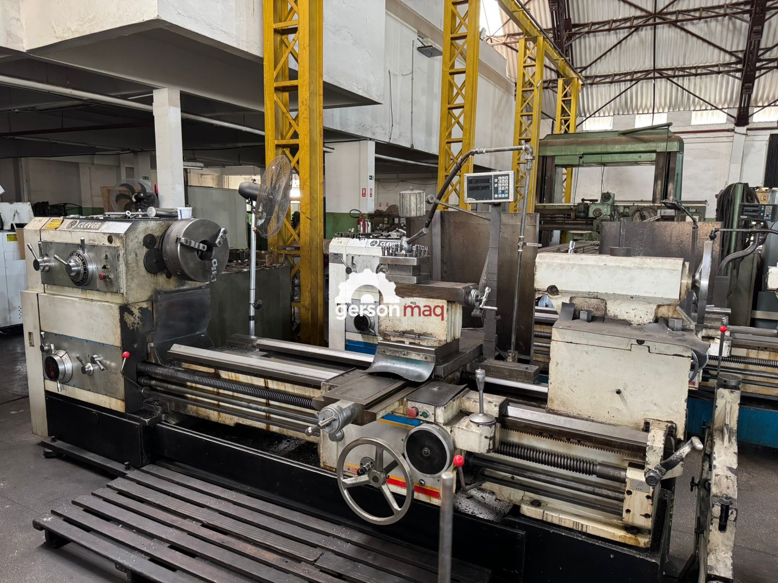 TORNO MECANICO CLEVER L4480 - 1100 x 2000 mm